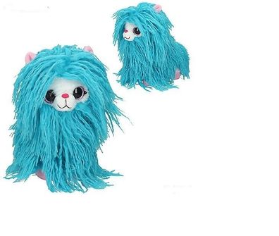 SNUKIS Plüsch Alpaka Olly 21 cm, Türkis * 10408 Kuscheltier