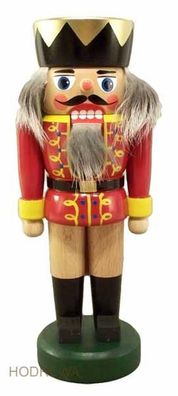 Nussknacker König rot 7,5x20,5x6,5cm NEU Weihnachtsfigur Seiffen Nutcracker