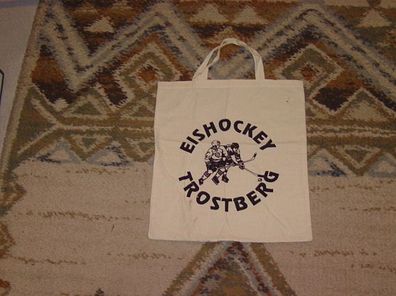 TSV Trostberg Eishockey CHIEFS Jutebeutel Stoffbeutel TASCHE 1990er