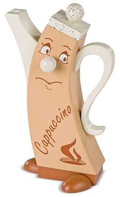 Räuchermann Räucherfigur modern Cappuccino (LxBxH):12x7x21cm NEU Räuchermann