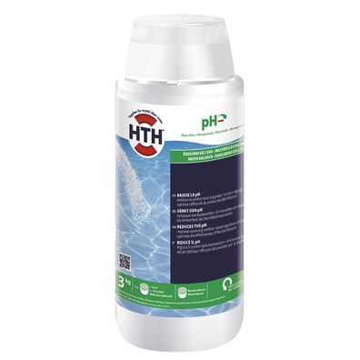HTH pH Minus Mikrogranulat 3 kg pH Wert Senkung Rückstandsfrei alle Pool Typen