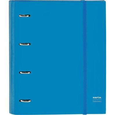 Ringbuch Safta Azul Blau (27 x 32 x 3.5 cm)