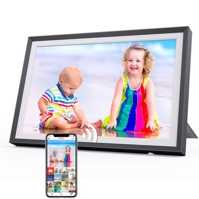 Digitaler Bilderrahmen: 10,1 Zoll, WiFi, 32 GB, HD1280x800