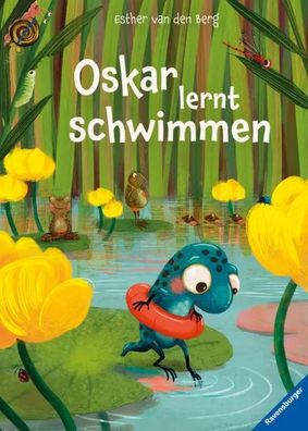 Oskar lernt schwimmen | Esther van den Berg | Buch | 32 S. | Deutsch | 2022