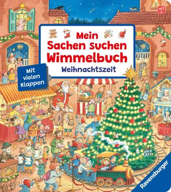 Mein Sachen suchen Wimmelbuch: Weihnachtszeit | Franziska Harvey | Buch | 16 S