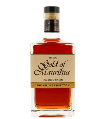Gold of Mauritius Dark Rum (40 % vol, 0,7 Liter)