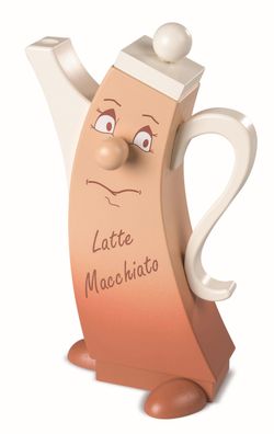 Räuchermann Räucherfigur modern Latte Macchiato (LxBxH):12x7x21cm NEU