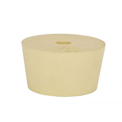 Gummistopfen für Gärungsflasche, PET 12/23L, mit Loch 9 mm