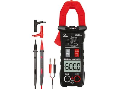 Messgerät, AC/DC 600V, 600A, Zangenmessgerät, Zangenmultimeter