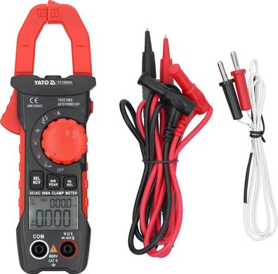 Messgerät, AC/DC 600V, 600A, Zangenmessgerät, Zangenmultimeter