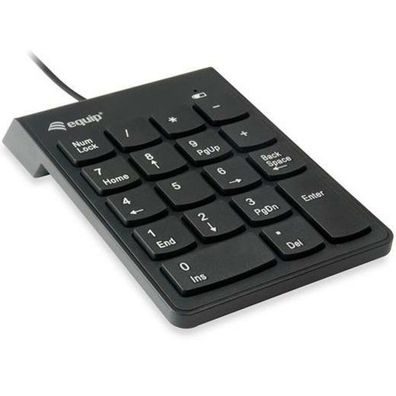 Equip Kabelgebundene USB Nummernblock schwarz