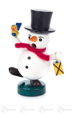 Räuchermann Mini-Räuchermann Schneemann tanzend BxHxT 7 cmx9 cmx5 cm NEU