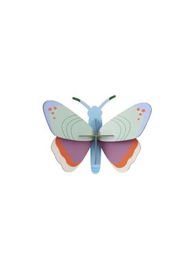 Studio ROOF Ornament, Bastel-Set, 3D Wandobjekt - Gepunkteter Schmetterling