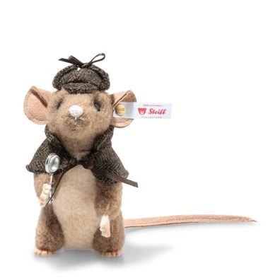 Steiff Collectors Detektivmaus braun 005923 Miniatur 11cm limitiert Sammler
