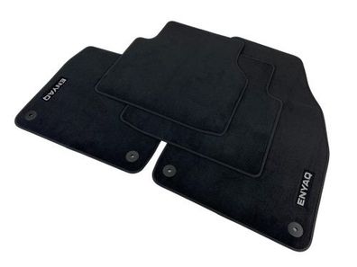 Original Skoda Fußmatten Velours schwarz Enyaq iV Prestige Teppich Stoff Textil