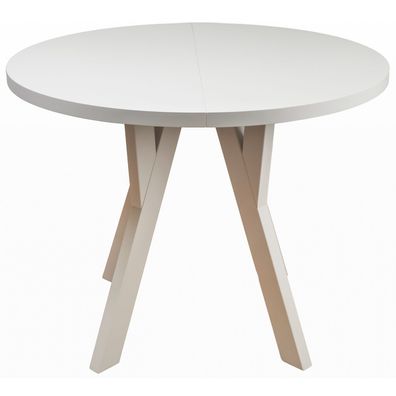 Selsey Osenness - Ausziehbarer Esstisch Greige 100-180x100 cm