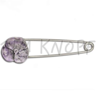 Brosche/Tuchnadel "Flower"