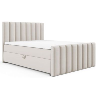 Best For Home Trinity K-2 Lux Boxspringbett mit Stauraum, Topper, Lieferung & Montage