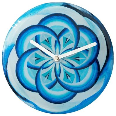 NeXtime - 5243 - Wanduhr - 20cm - blau - Cosmo Blue Table