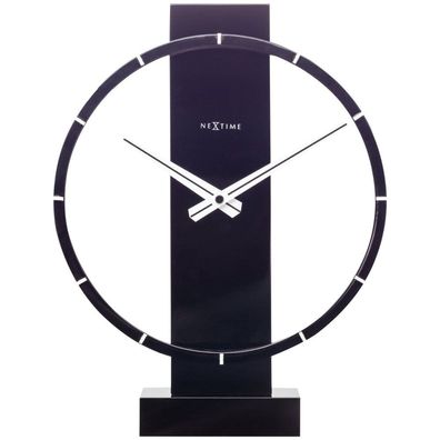NeXtime - 5226ZW - Wanduhr - 34x27cm - schwarz - Carl