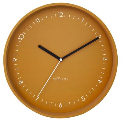 NeXtime - 3305YL - Wanduhr - 30cm - gelb - Berlin