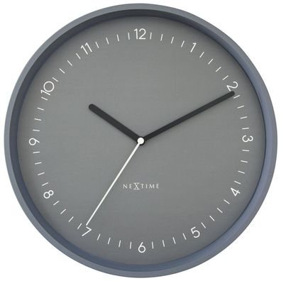 NeXtime - 3305GS - Wanduhr - 30cm - grau - Berlin
