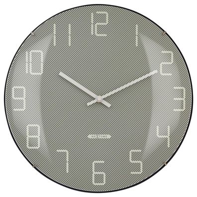 NeXtime - 3299GS - Wanduhr - 35cm - schwarz - Shade