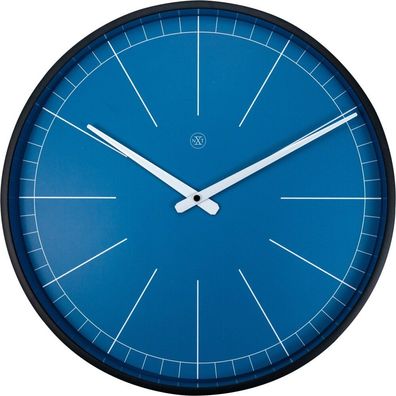 nXt - 7328BL - Wanduhr - 40cm - schwarz - Ethan