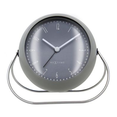 NeXtime - 5245GS - Wecker - grau - Bubble Alarm Clock