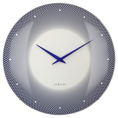 NeXtime - 3315BL - Wanduhr - 50cm - schwarz - Deep 50