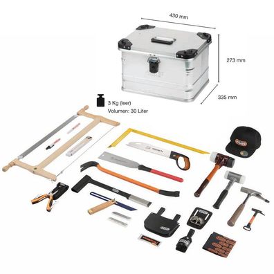 PICARD Starter-Set Zimmerer 23-tlg. in ALU-Box XL 0070020-041