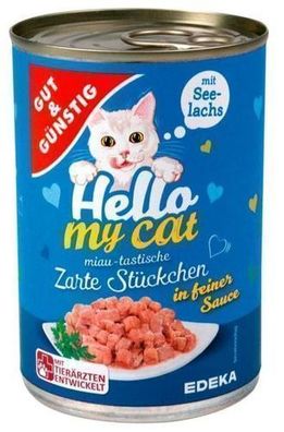 G&G Premium Katzenfutter mit Lachs 415 g