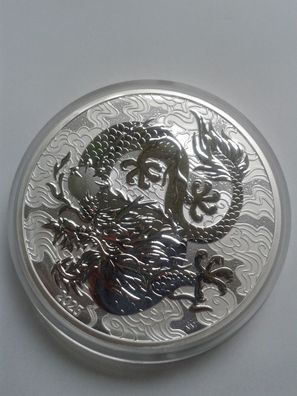 10$ 2025 Australien Chinese Myths and Legends Dragon 10 Unzen Silber 9999er