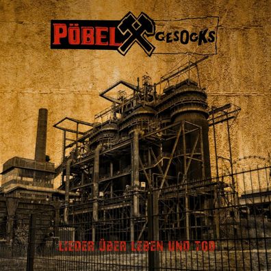 Pöbel & Gesocks - Lieder über Leben und Tod LP (Blue Marbled Vinyl)