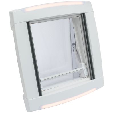 Dachhaube VisionStar M 2 LED signalweiß, 55-90 mm