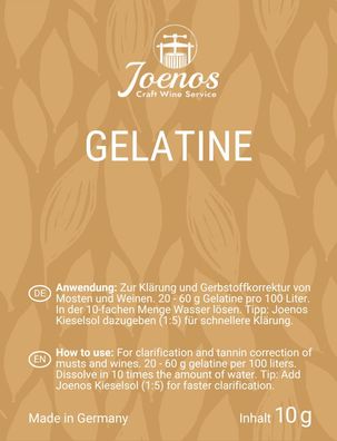 Kitzinger Gelatine Pulver gekörnt 10g