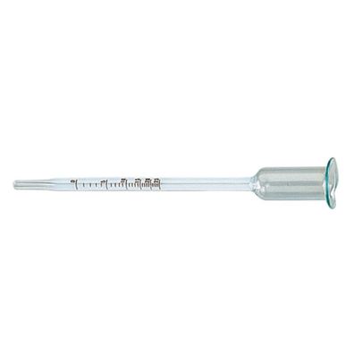 Vinometer 0 - 25 % vol. zur Bestimmung des vorhandenen Alkohol in Wein und Most
