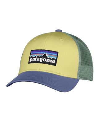 Patagonia Kids Snapback Trucker Cap Trucker p-6 logo: nearly green