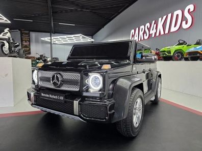 Kinderfahrzeug elektrisch Mercedes Maybach XXL mit MP4, 4 Motoren bis zu 10 km/h