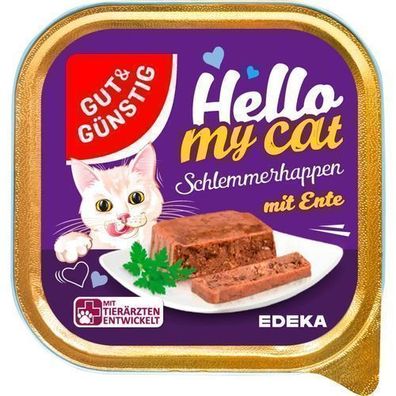 G&amp; Ente Katzenfutter 100 g
