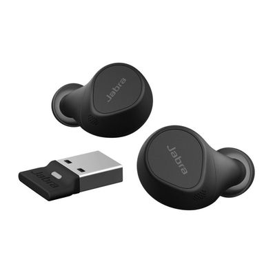 Evolve2 Buds (schwarz, UC, USB-A, Bluetooth)