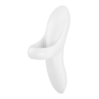 Satisfyer Bold Lover Fingervibrator Weiss, 1 Stueck