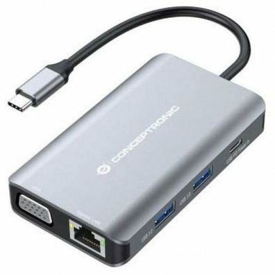 Conceptronic DONN21G 7-in-1 Dockingstation