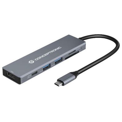Conceptronic DONN23G 6-in-1 Dockingstaiton