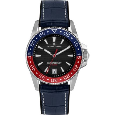 Jacques Lemans - 1-2205D - Armbanduhr - Herren - Quarz - Liverpool Diver