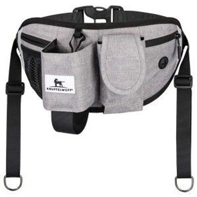 Knuffelwuff Joggingtasche Bunbury mit Bungee-Leine und praktischen Fächern