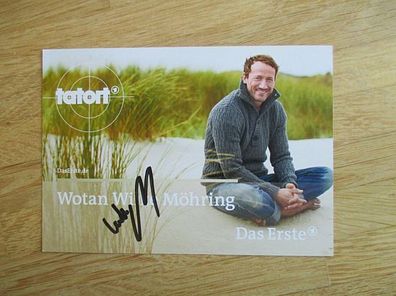 Tatort Schauspieler Wotan Wilke Möhring - handsigniertes Autogramm!!!
