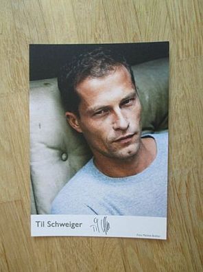 Tatort Schauspieler Til Schweiger - Autogramm!!!