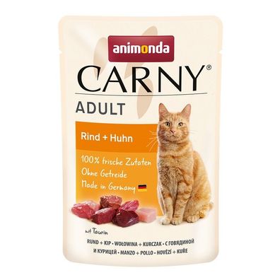 Animonda Carny PB Adult Rind + Huhn 24 x 85g