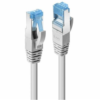 LINDY Patchkabel Cat.6A U/UTP LSZH Kabel, grau 1m
